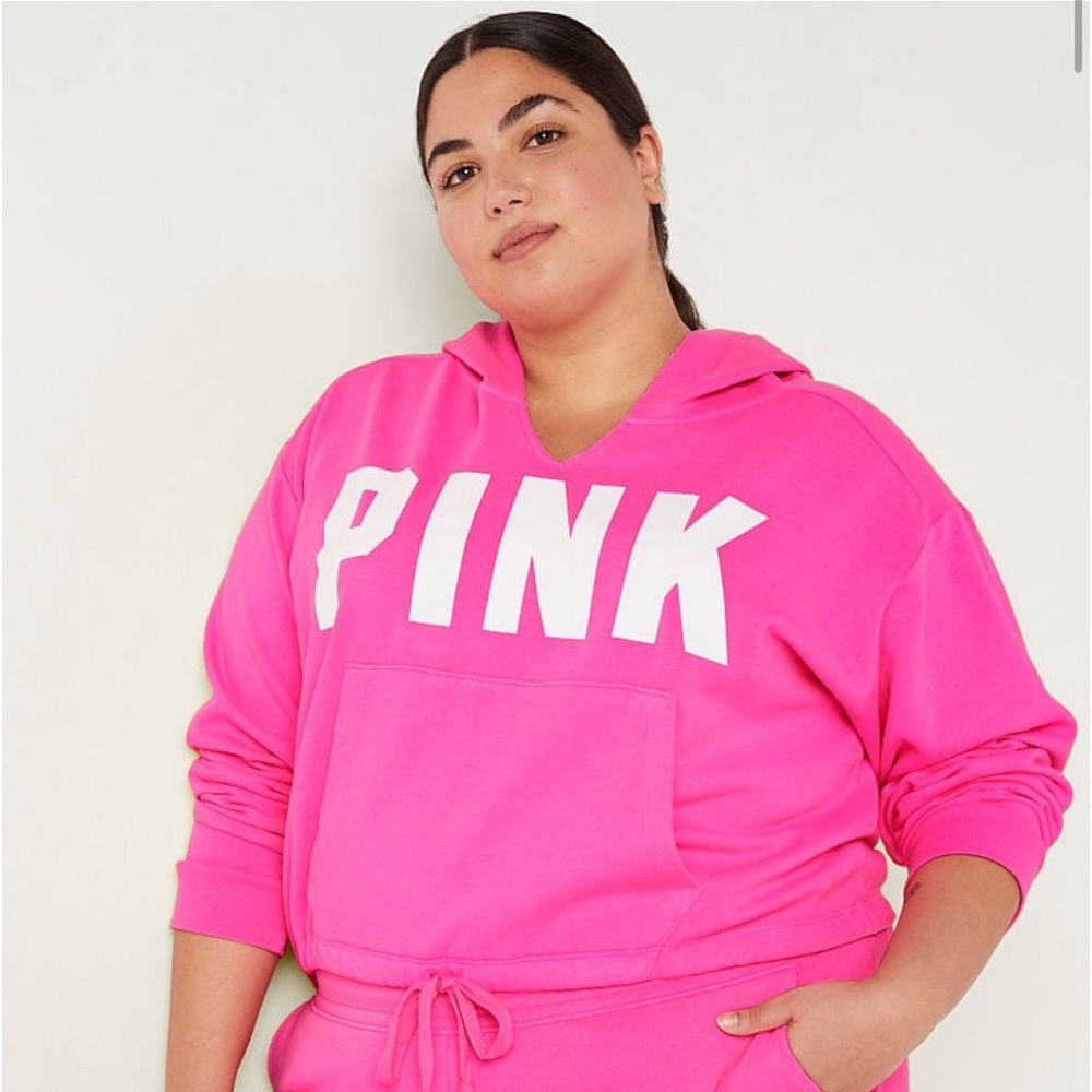 Victoria’s Secret pink crop hoodie
